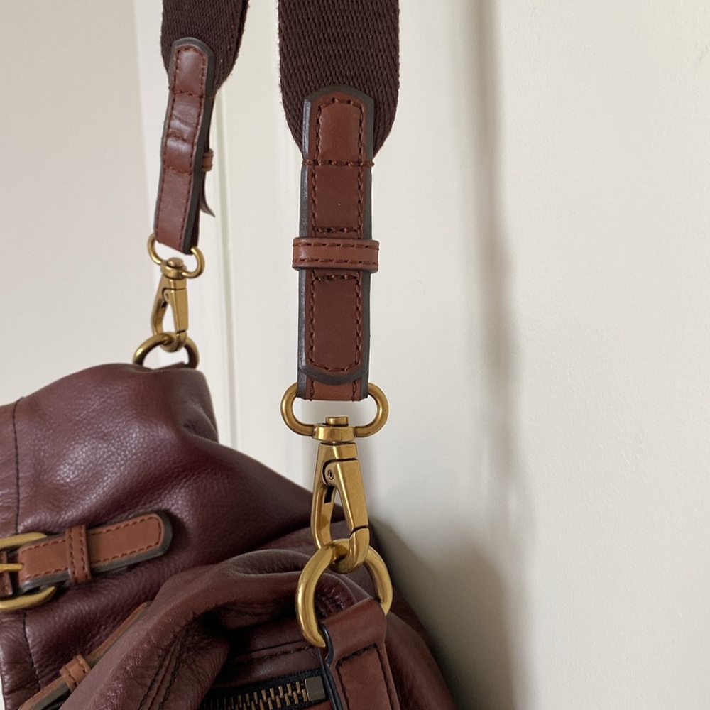 Fossil Explorer Tote Espresso Color - image 7